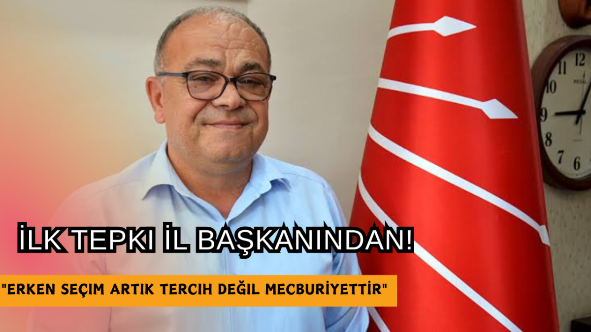 İlk Tepki İl Başkanından 