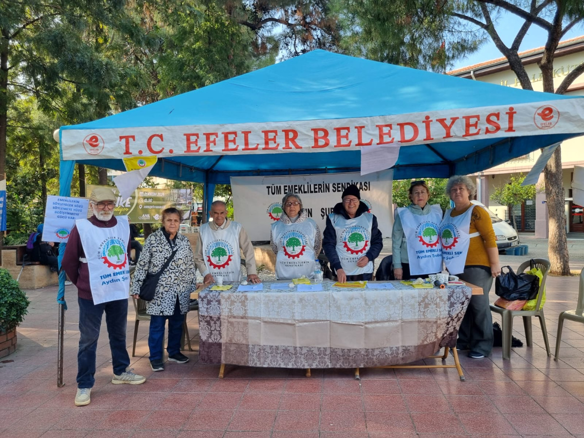 Tüm Emeklilerin Sendikası Aydın Şubesi’nden Eylem Çağrısı