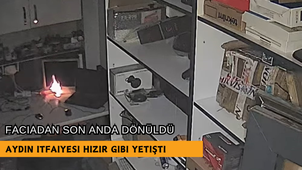 Yangın ihbar sistemi facianın önüne geçti